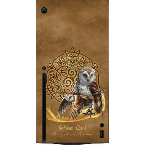 Brigid Ashwood Owl Celtic Knot Xbox Series X Console Skin