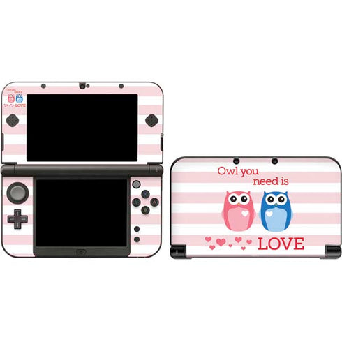 Owl Is All You Need 3DS XL 2015 Skin