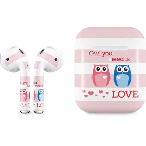 Owl Is All You Need Apple AirPods 2 Skin