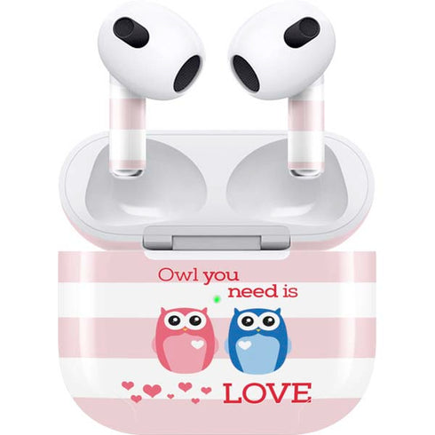 Owl Is All You Need Apple AirPods (3rd Gen 2021) Skin