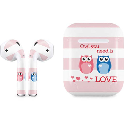 Owl Is All You Need Apple AirPods Skin