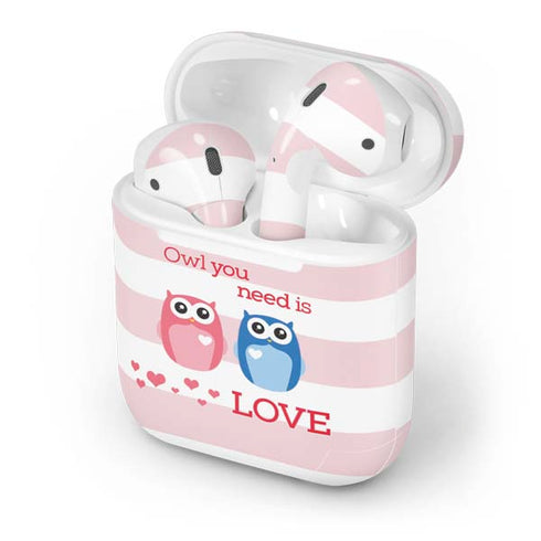 Owl Is All You Need Apple AirPods Skin
