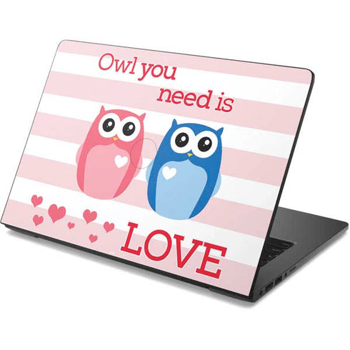 Owl Is All You Need Dell Chromebook Skin