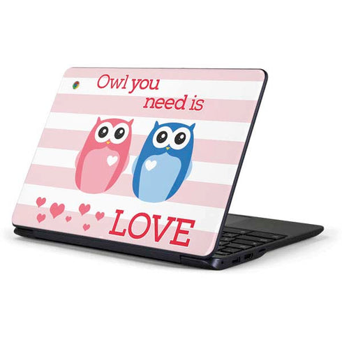 Owl Is All You Need Samsung Chromebook Skin
