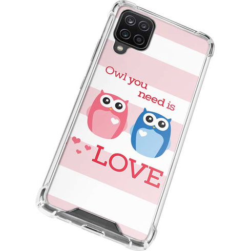 Owl Is All You Need Galaxy A12 Clear Case