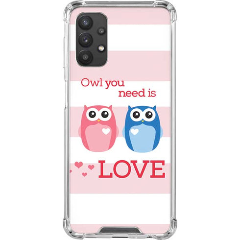 Owl Is All You Need Galaxy A32 5G Clear Case