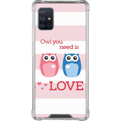 Owl Is All You Need Galaxy A51 5G Clear Case
