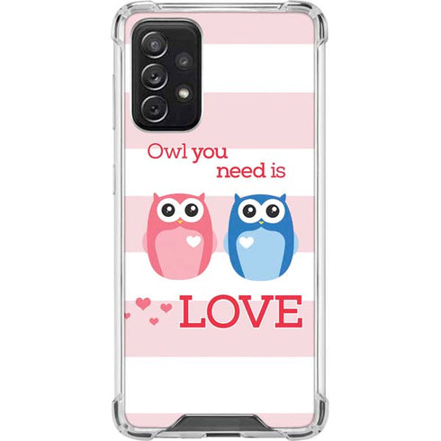 Owl Is All You Need Galaxy A72 5G Clear Case