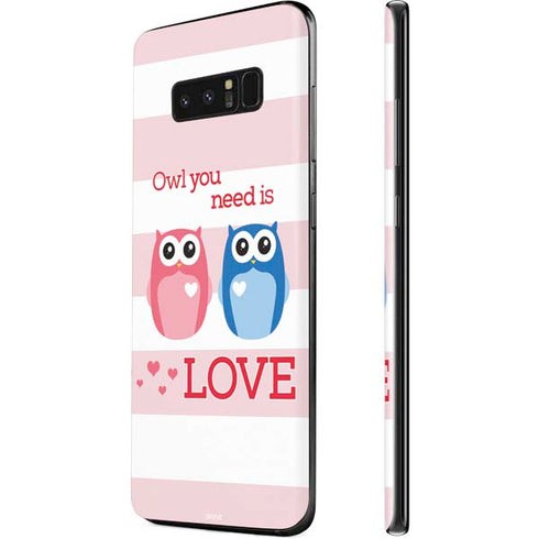 Owl Is All You Need Galaxy Note 8 Skin