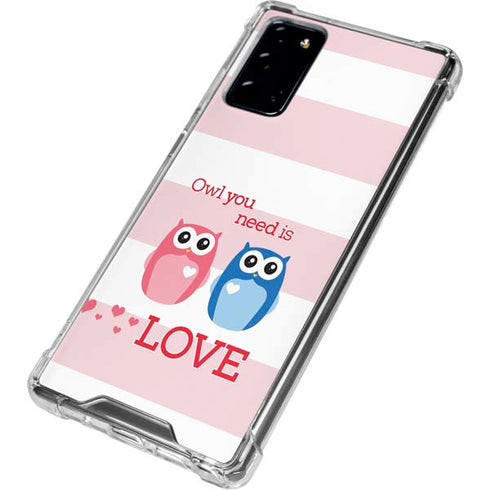 Owl Is All You Need Galaxy Note20 5G Clear Case