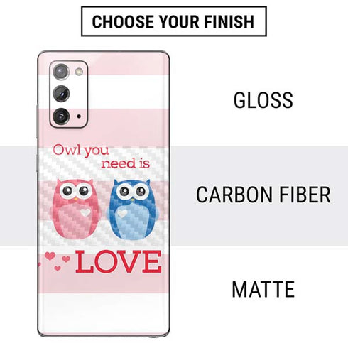 Owl Is All You Need Galaxy Note20 5G Skin