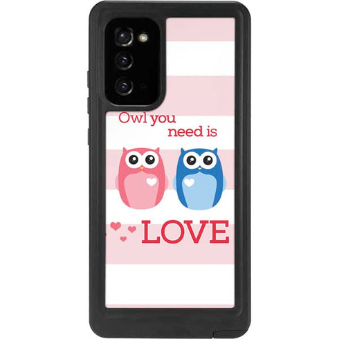 Owl Is All You Need Galaxy Note20 5G Waterproof Case