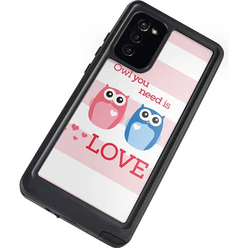 Owl Is All You Need Galaxy Note20 5G Waterproof Case