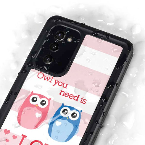 Owl Is All You Need Galaxy Note20 5G Waterproof Case