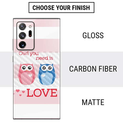 Owl Is All You Need Galaxy Note20 Ultra 5G Skin