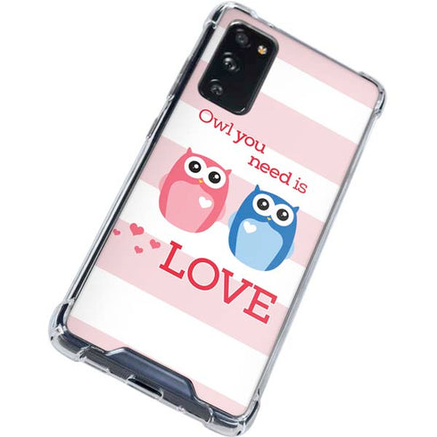 Owl Is All You Need Galaxy S20 FE Clear Case
