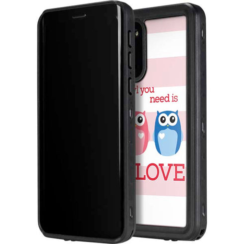 Owl Is All You Need Galaxy S20 Waterproof Case