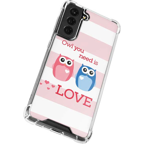 Owl Is All You Need Galaxy S21 FE Clear Case