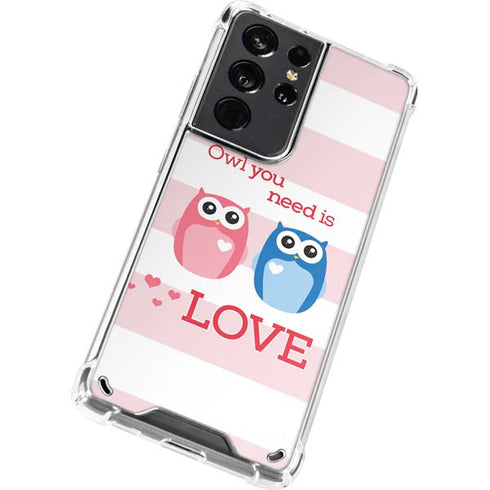 Owl Is All You Need Galaxy S21 Ultra 5G Clear Case
