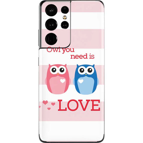 Owl Is All You Need Galaxy S21 Ultra 5G Skin