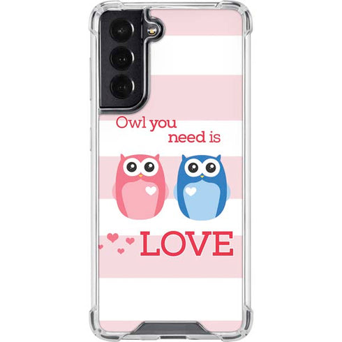 Owl Is All You Need Galaxy S22 Clear Case