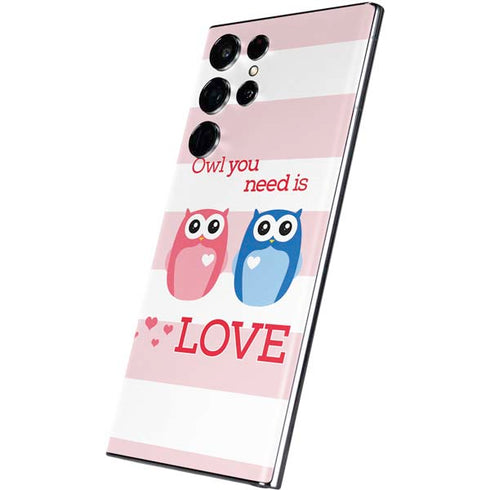 Owl Is All You Need Galaxy S22 Ultra Skin