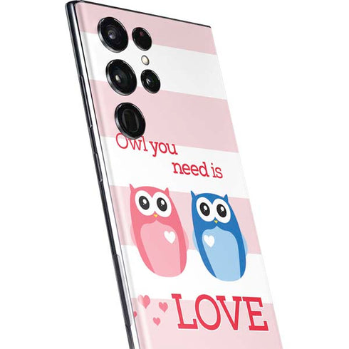 Owl Is All You Need Galaxy S22 Ultra Skin