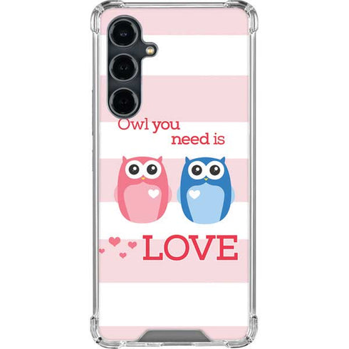 Owl Is All You Need Galaxy S23 FE Clear Case