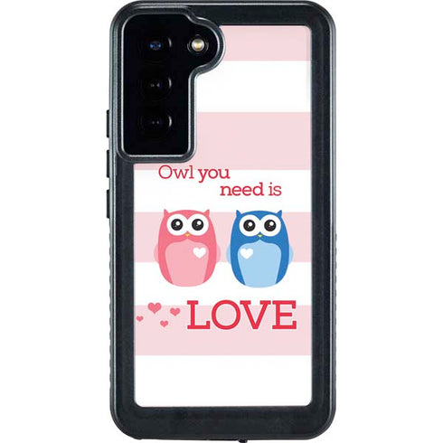 Owl Is All You Need Galaxy S23 Plus Waterproof Case