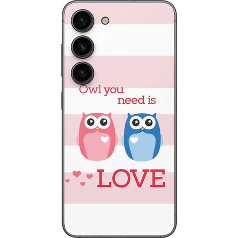 Owl Is All You Need Galaxy S23 Skin