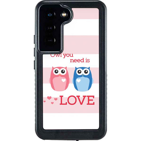 Owl Is All You Need Galaxy S23 Waterproof Case