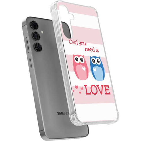 Owl Is All You Need Galaxy S24 Plus Clear Case