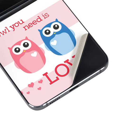 Owl Is All You Need Galaxy Z Flip5 5G Skin