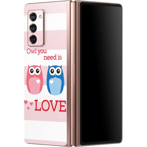 Owl Is All You Need Galaxy Z Fold2 5G Skin