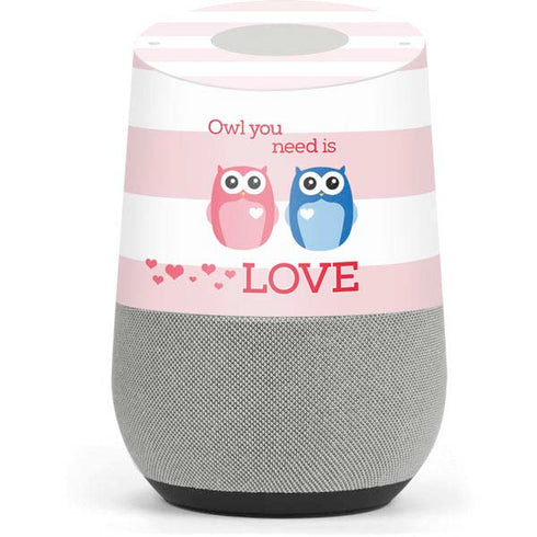 Owl Is All You Need Google Home Skin