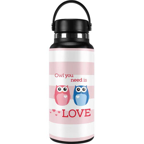 Owl Is All You Need Hydro Flask 32oz Wide Mouth Skin