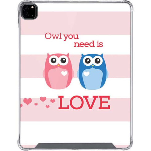 Owl Is All You Need iPad Pro 12.9in (2020) Clear Case