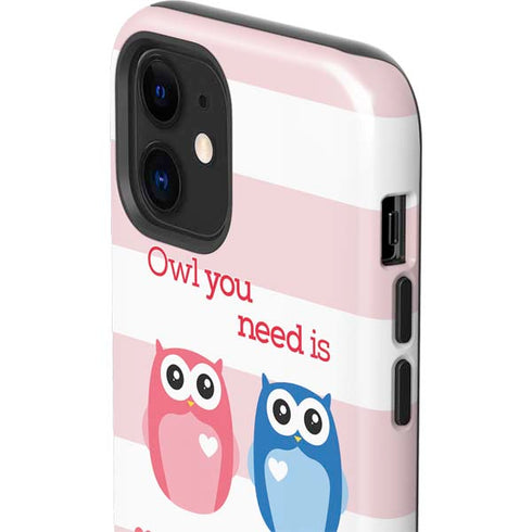 Owl Is All You Need iPhone 12 Impact Case