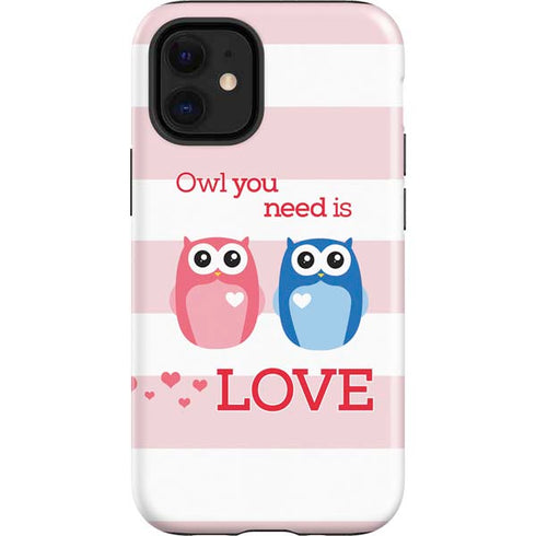 Owl Is All You Need iPhone 12 Mini Impact Case