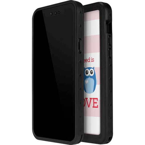 Owl Is All You Need iPhone 12 Mini Waterproof Case