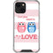 Owl Is All You Need iPhone 14 Clear Case