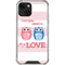 Owl Is All You Need iPhone 14 Plus Clear Case