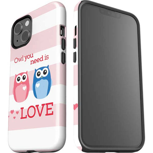 Owl Is All You Need iPhone 15 Impact Case