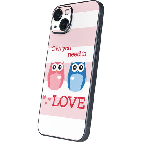 Owl Is All You Need iPhone 15 Plus Skin
