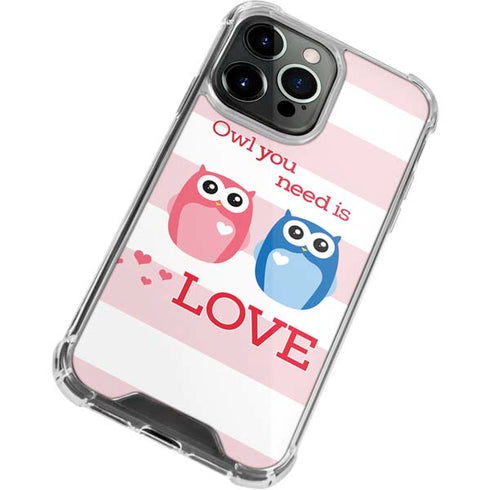 Owl Is All You Need iPhone 14 Pro Clear Case