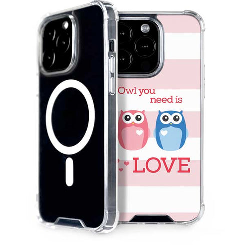 Owl Is All You Need iPhone 15 Pro MagSafe Case