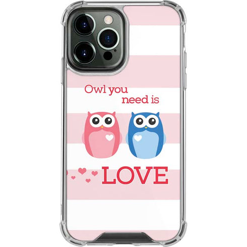 Owl Is All You Need iPhone 15 Pro Max Clear Case