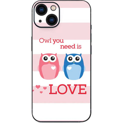 Owl Is All You Need iPhone 14 Skin
