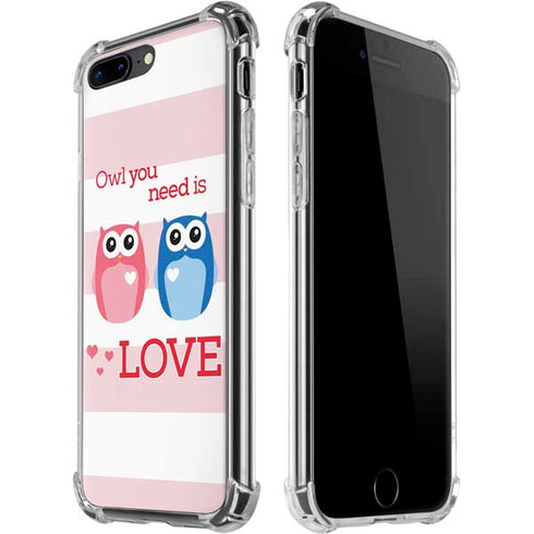 Owl Is All You Need iPhone 7/8 Plus Clear Case