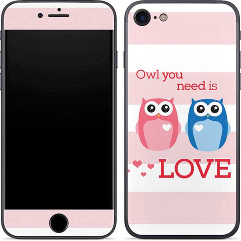 Owl Is All You Need iPhone 8 Skin